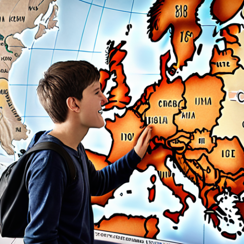 Home 4 **
A young Serbian person excitedly looking at a map of Europe, highlighting key cities. The background subtly shows a contrast between older, traditional Serbian architecture and modern European cityscapes. This represents the ambition to seek better opportunities.
**
